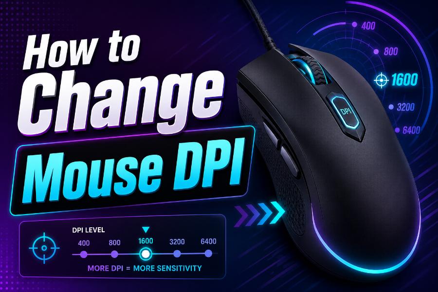 How to Change Mouse DPI